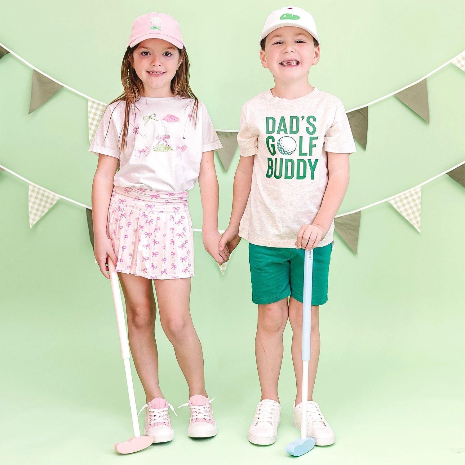 Golf Tee Front Flag Patch Baseball Hat image number 4