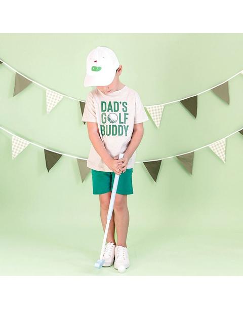 Golf Tee Front Flag Patch Baseball Hat