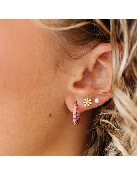 Mini Daisy Stud Earrings