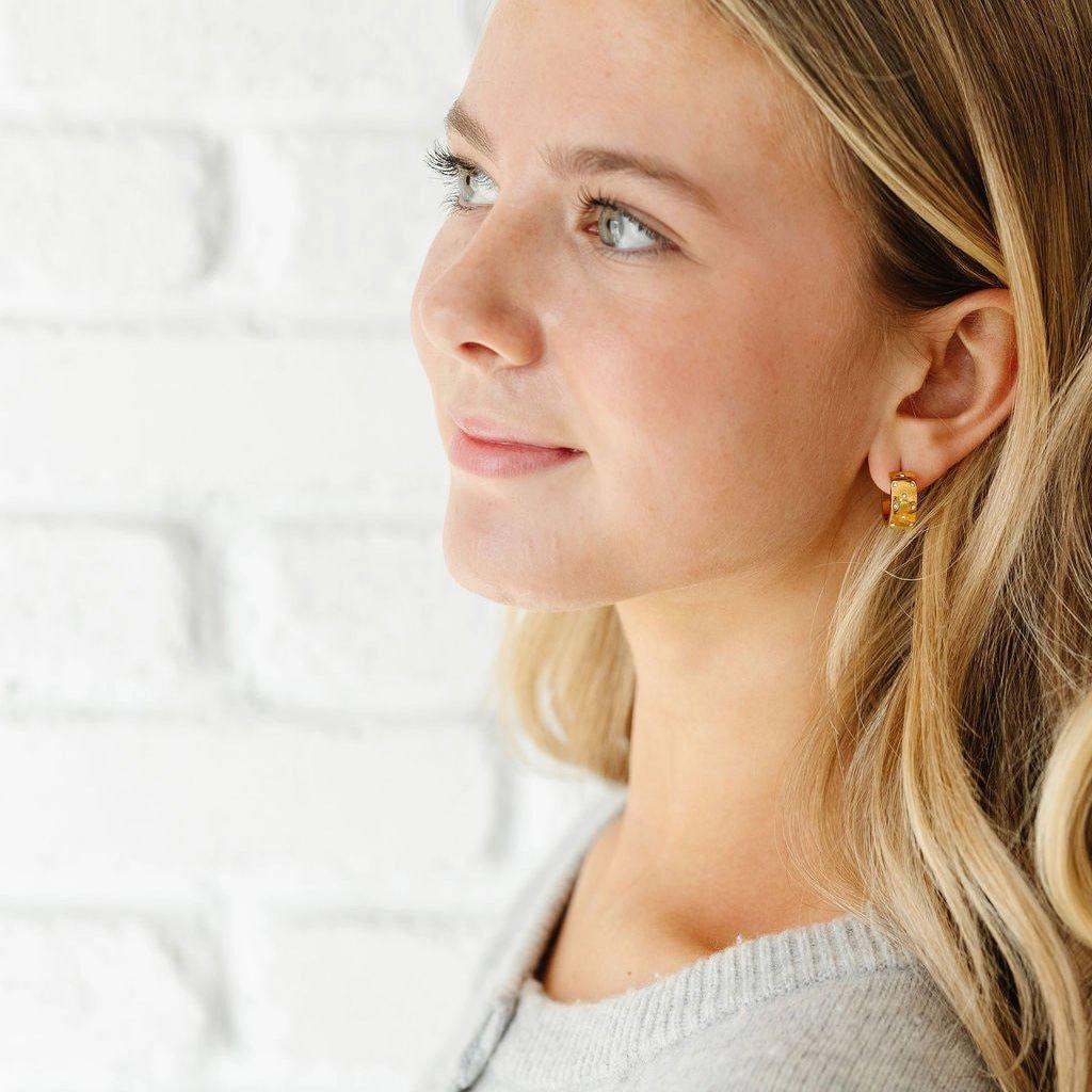 Confetti Bold Hoop | Diamond image number 1