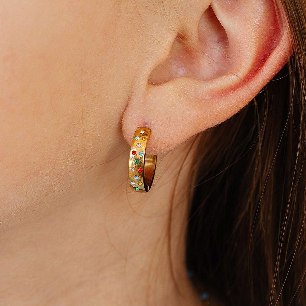 Confetti Hoop | Rainbow image number 1