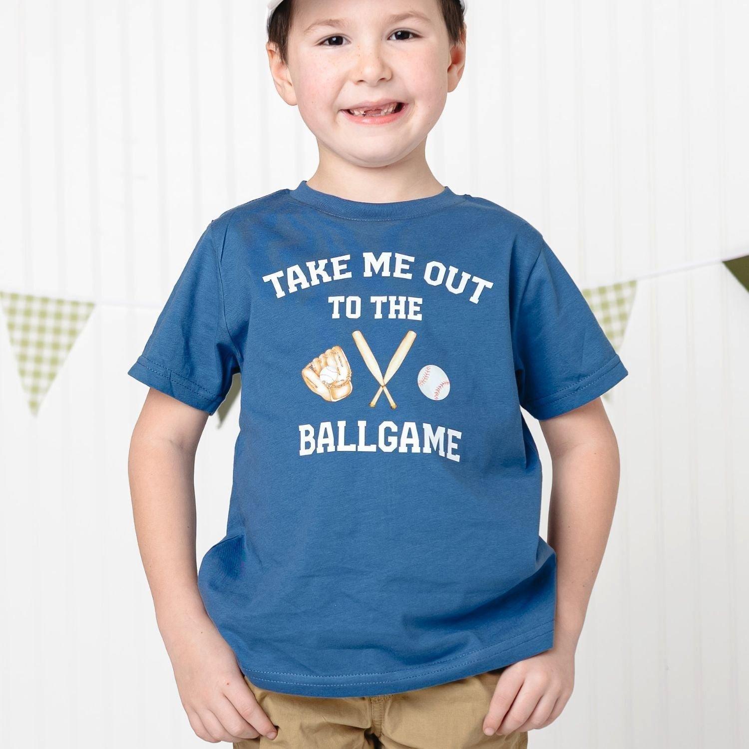 Take Me Out To The Ballgame Short Sleeve T-Shirt image number 2