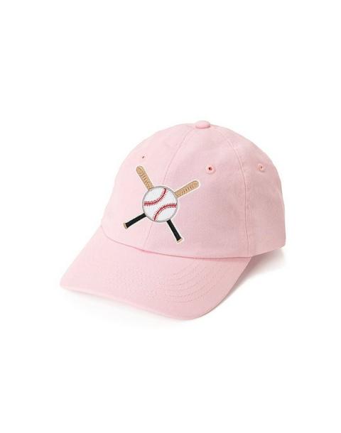 Batter Up Patch Baseball Hat | Ballet Pink