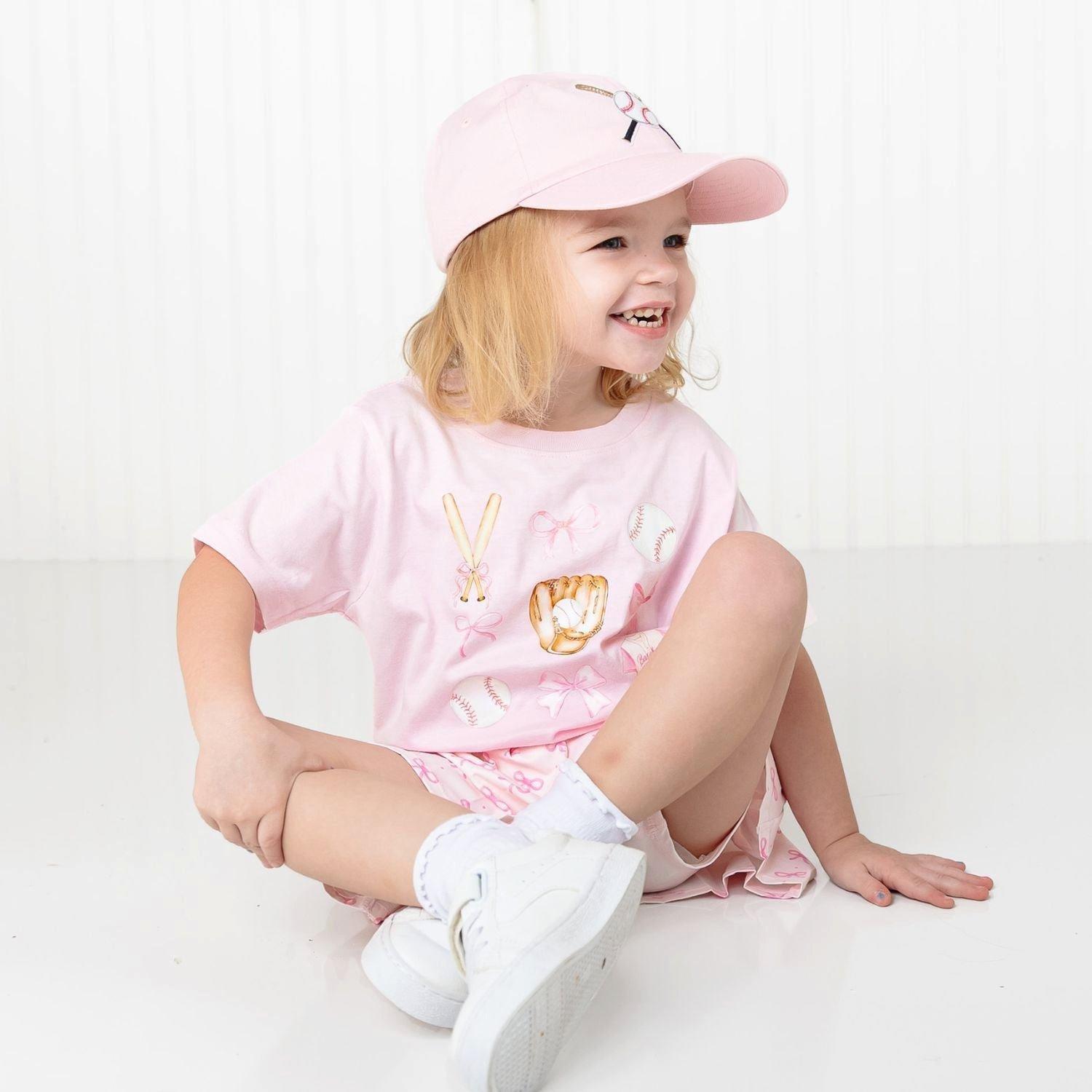 Batter Up Patch Baseball Hat | Ballet Pink image number 3
