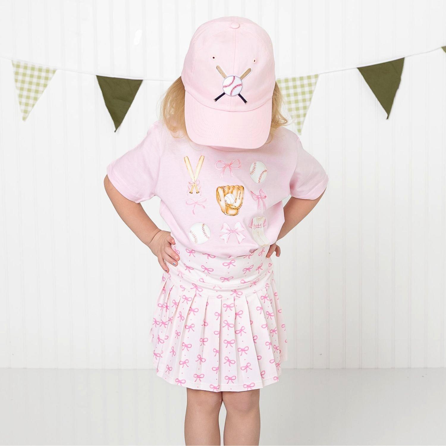 Batter Up Patch Baseball Hat | Ballet Pink image number 4