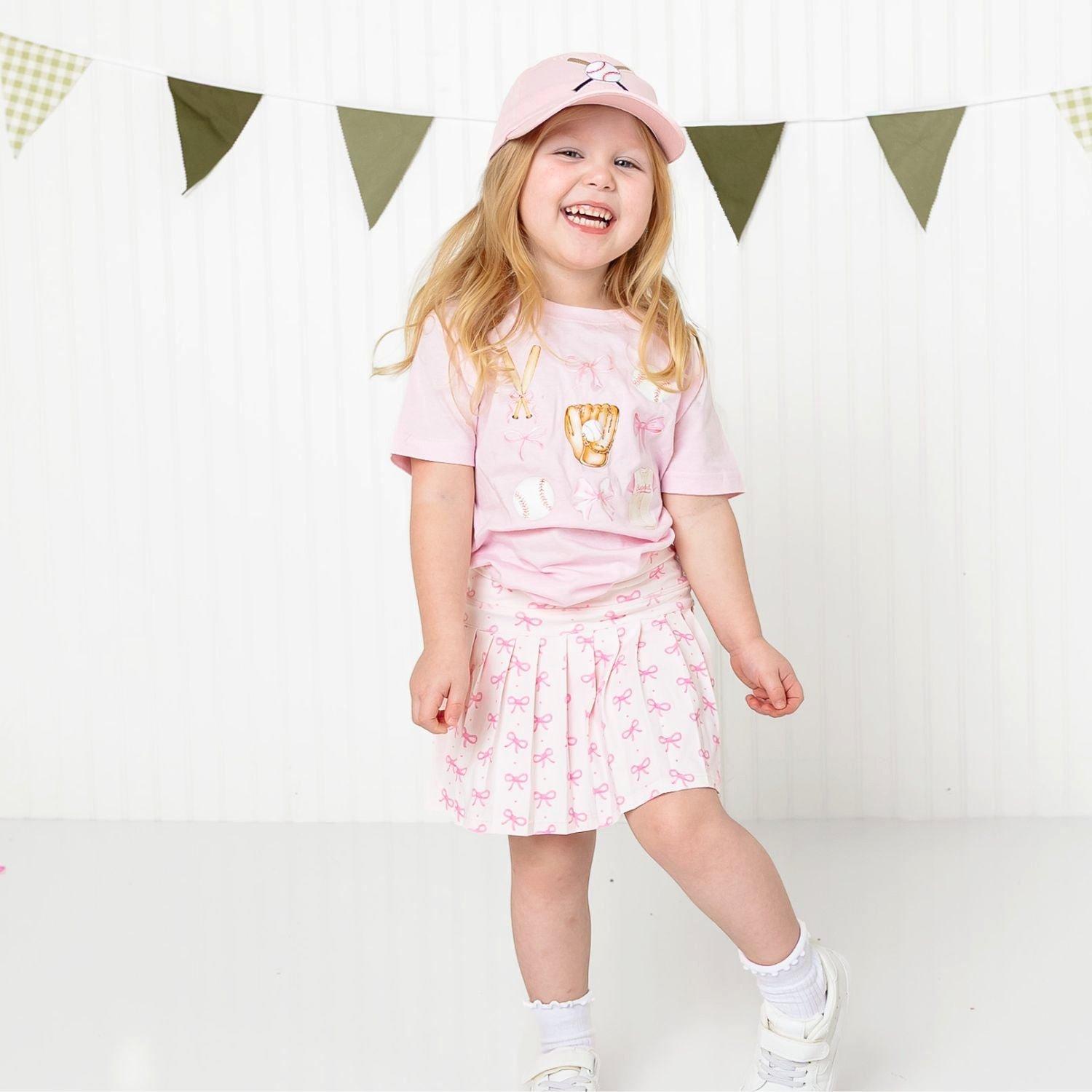 Batter Up Patch Baseball Hat | Ballet Pink image number 1
