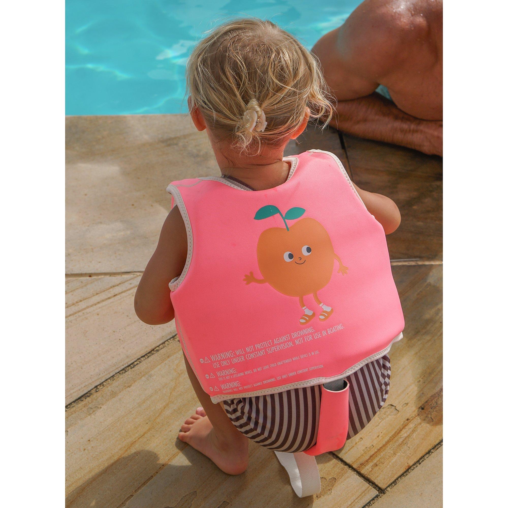 Float Vest: Poppy the Peach (Age 2-3) image number 2