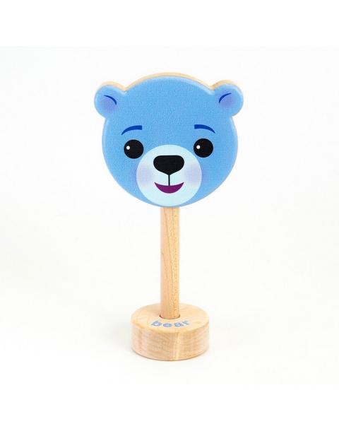 Grasp & Giggle Bear Rattle