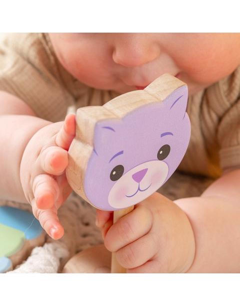 Grasp & Giggle Bear Rattle