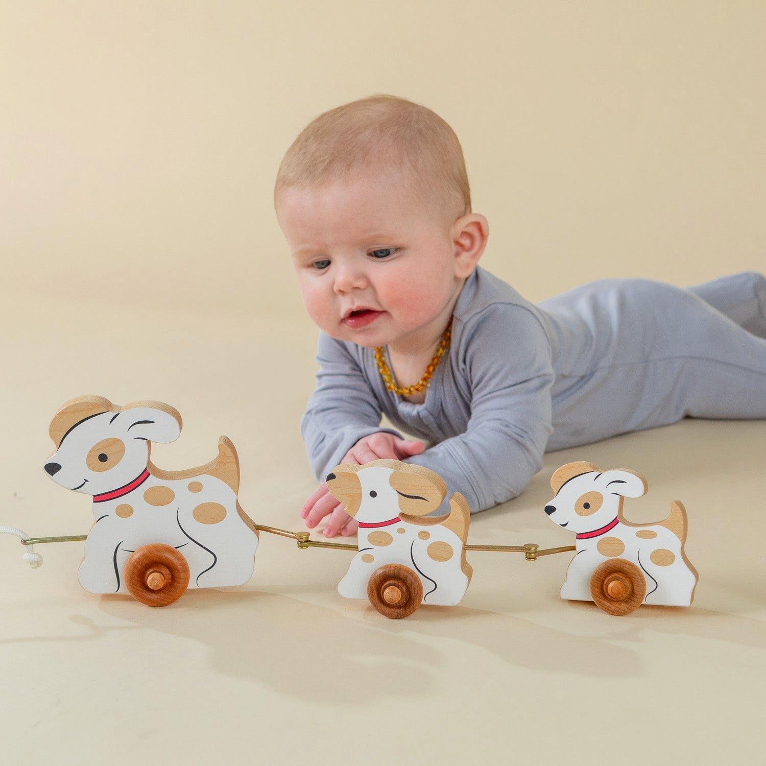 Pull Toy - The 3 Dogs image number 2