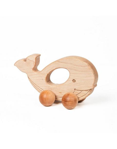 Easy Grasp Whale Push Toy