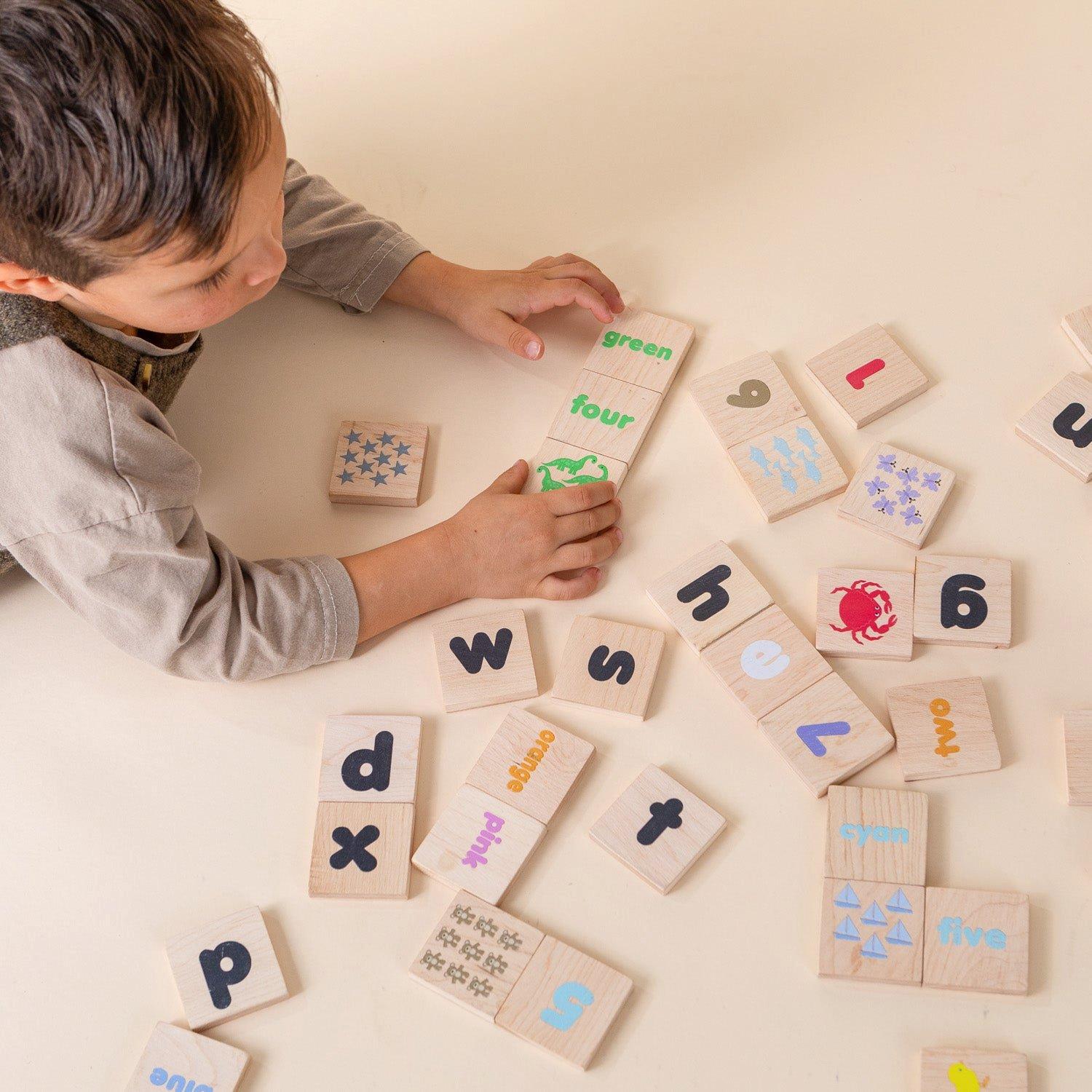 ABCs & 123s Magnetic Learning Tiles &ndash; Montessori-Inspired, Colors and Counting image number 4
