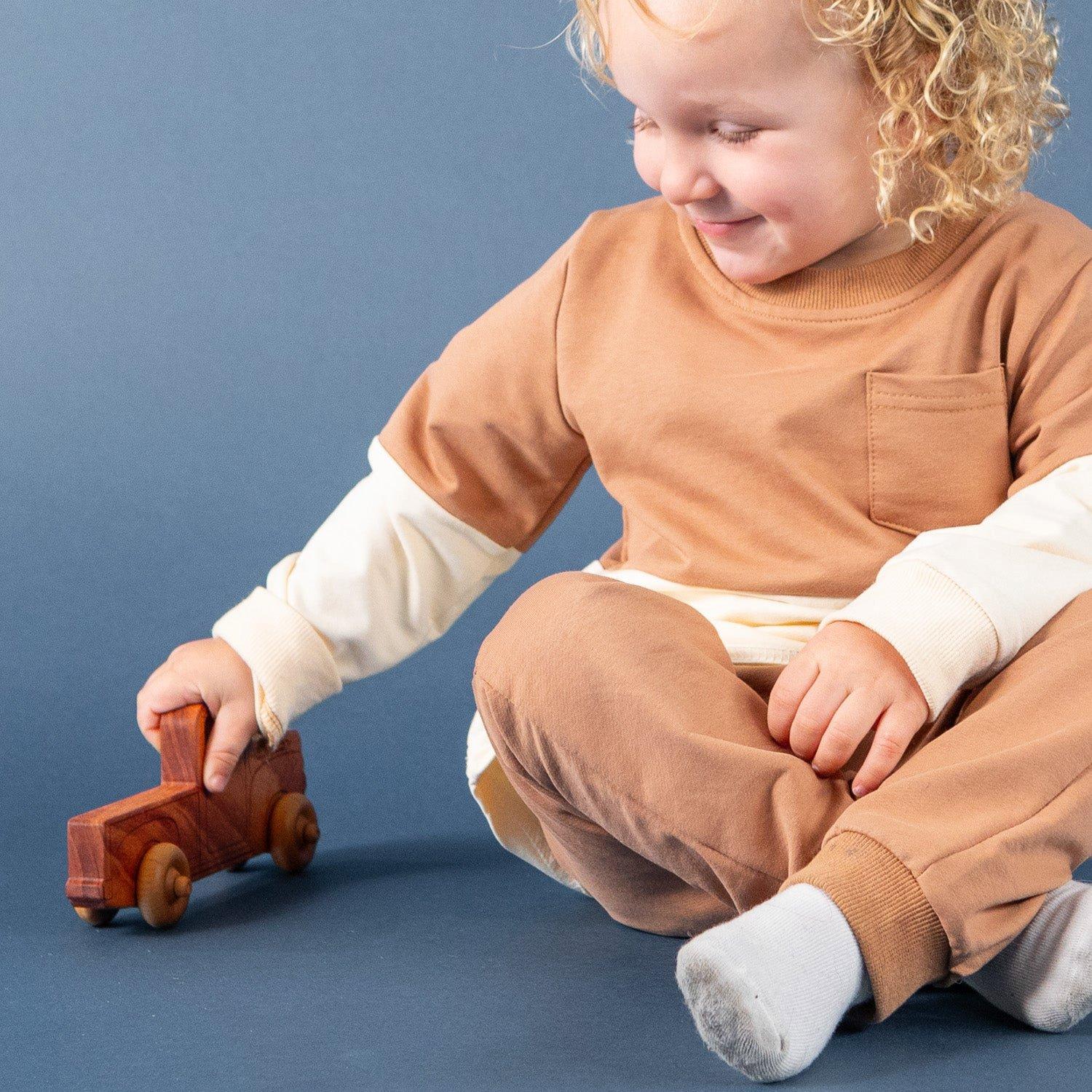 1950s Wooden Pickup Truck Natural image number 4