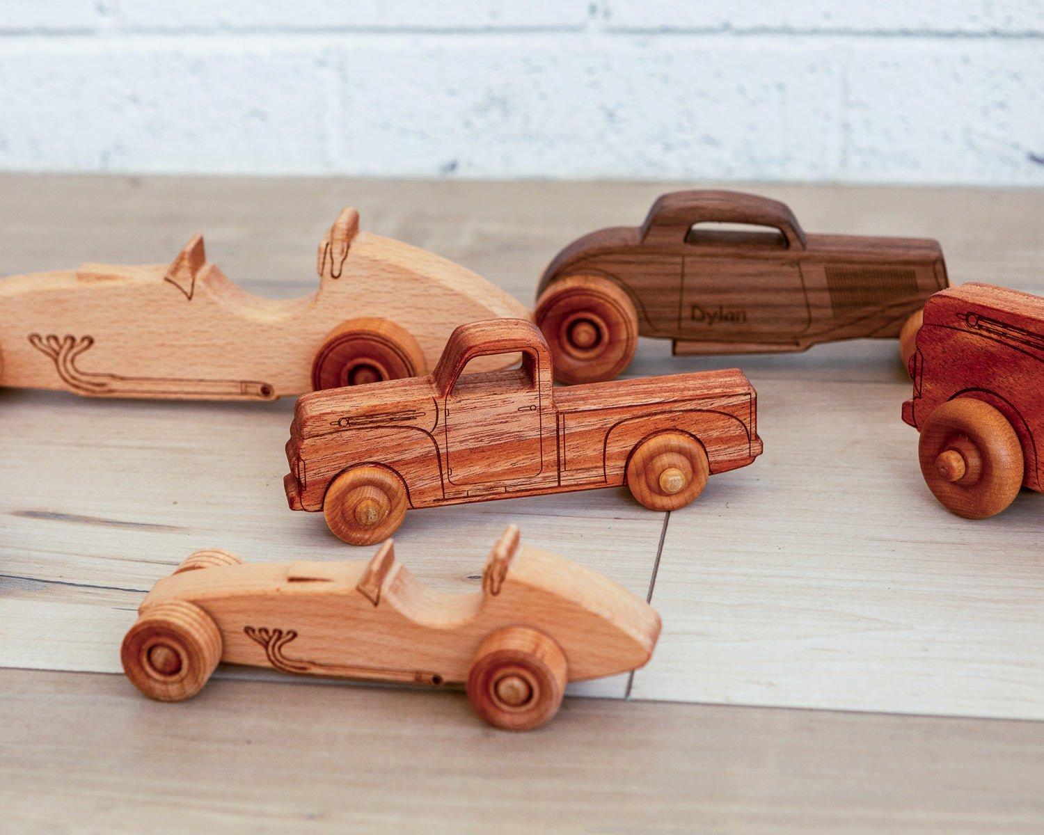 1950s Wooden Pickup Truck Natural image number 1