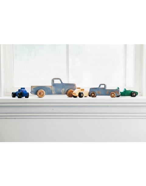1950s Wooden Pickup Truck Blue