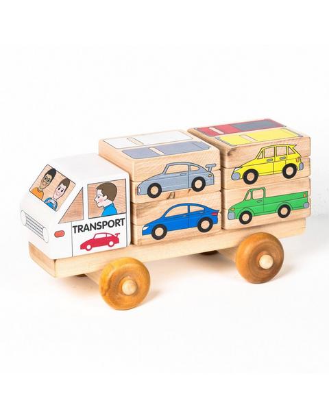 Stackable Puzzle Truck - Car Transporter