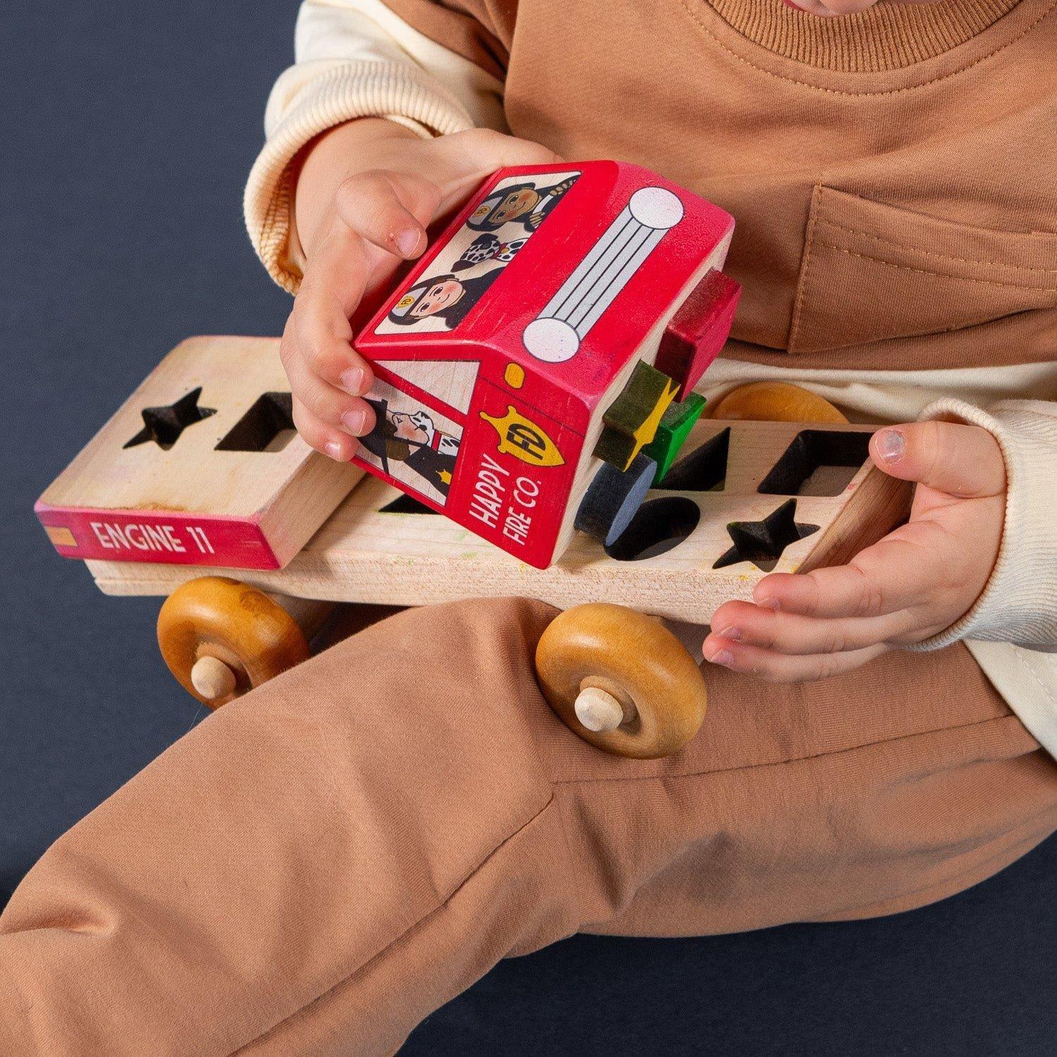 Stackable Puzzle Truck - Car Transporter image number 2