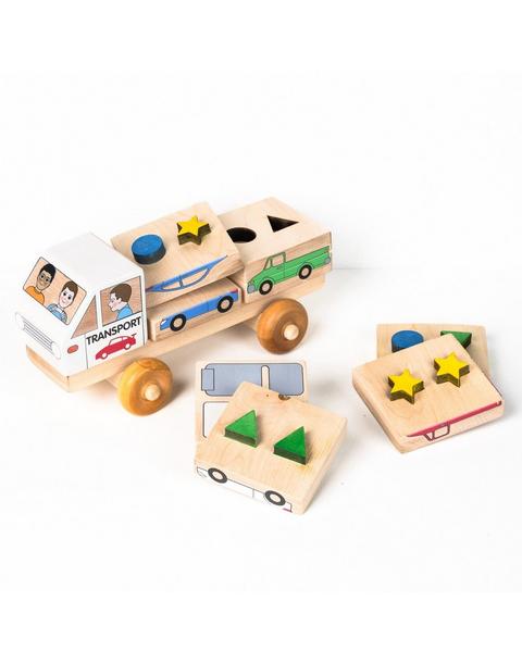 Stackable Puzzle Truck - Car Transporter