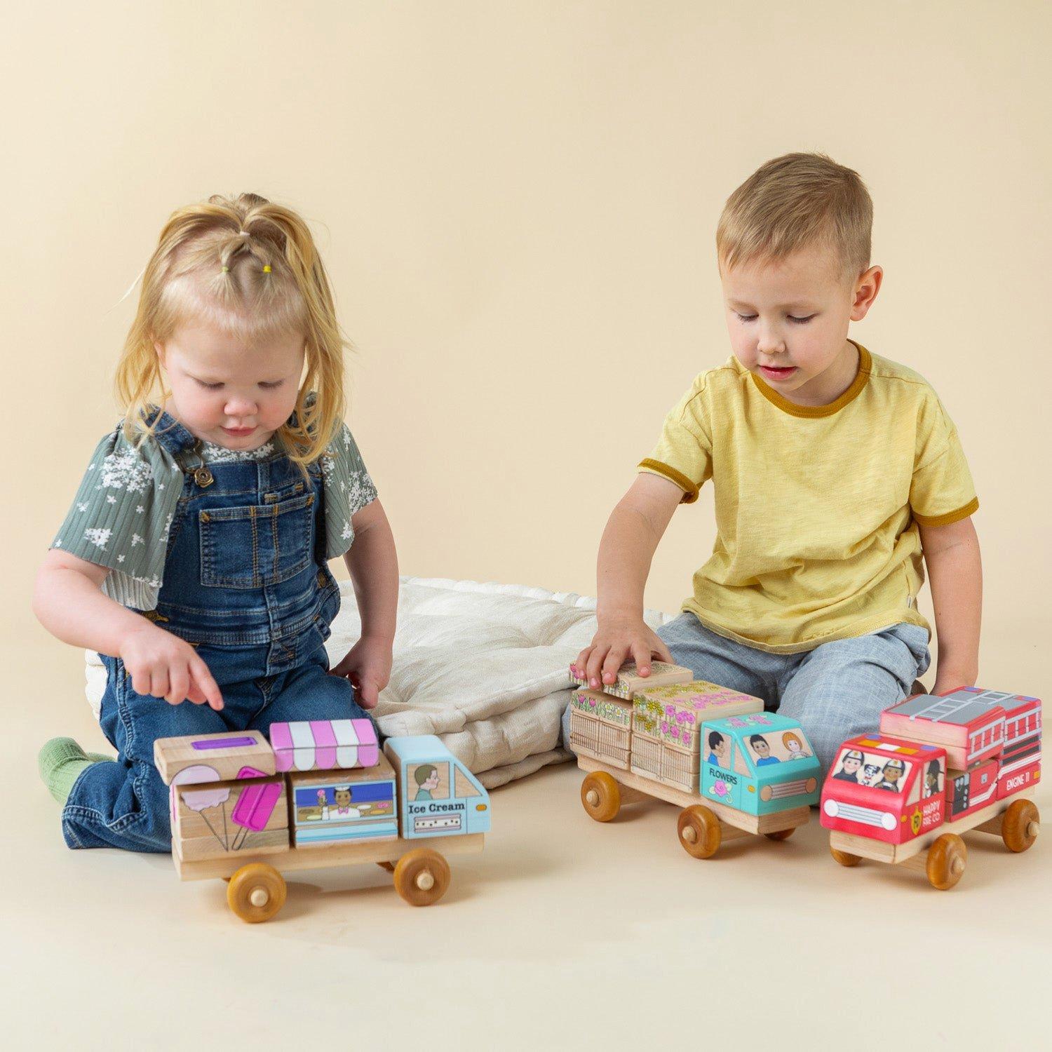 Stackable Puzzle Truck - Ice Cream Truck image number 3