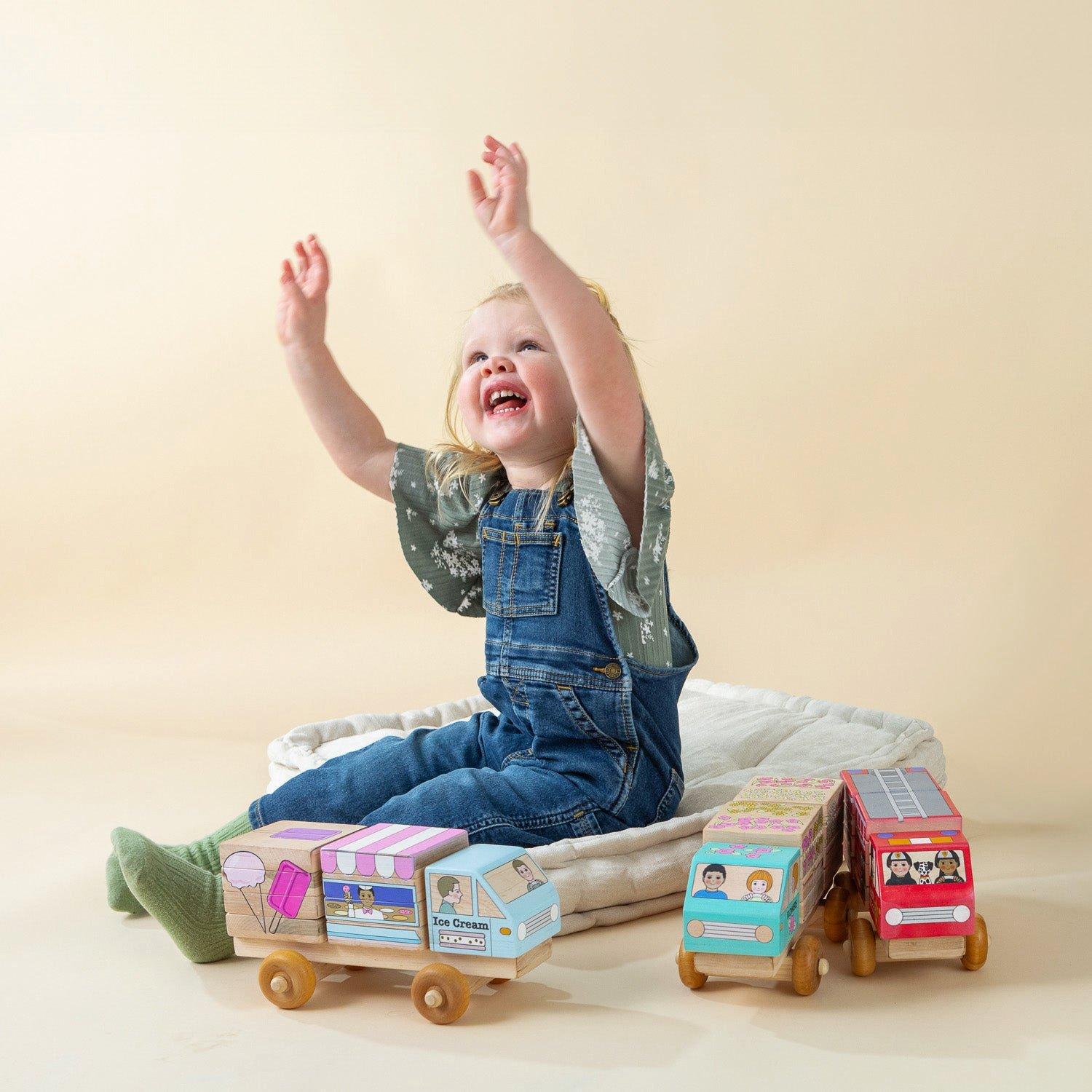 Stackable Puzzle Truck - Ice Cream Truck image number 4