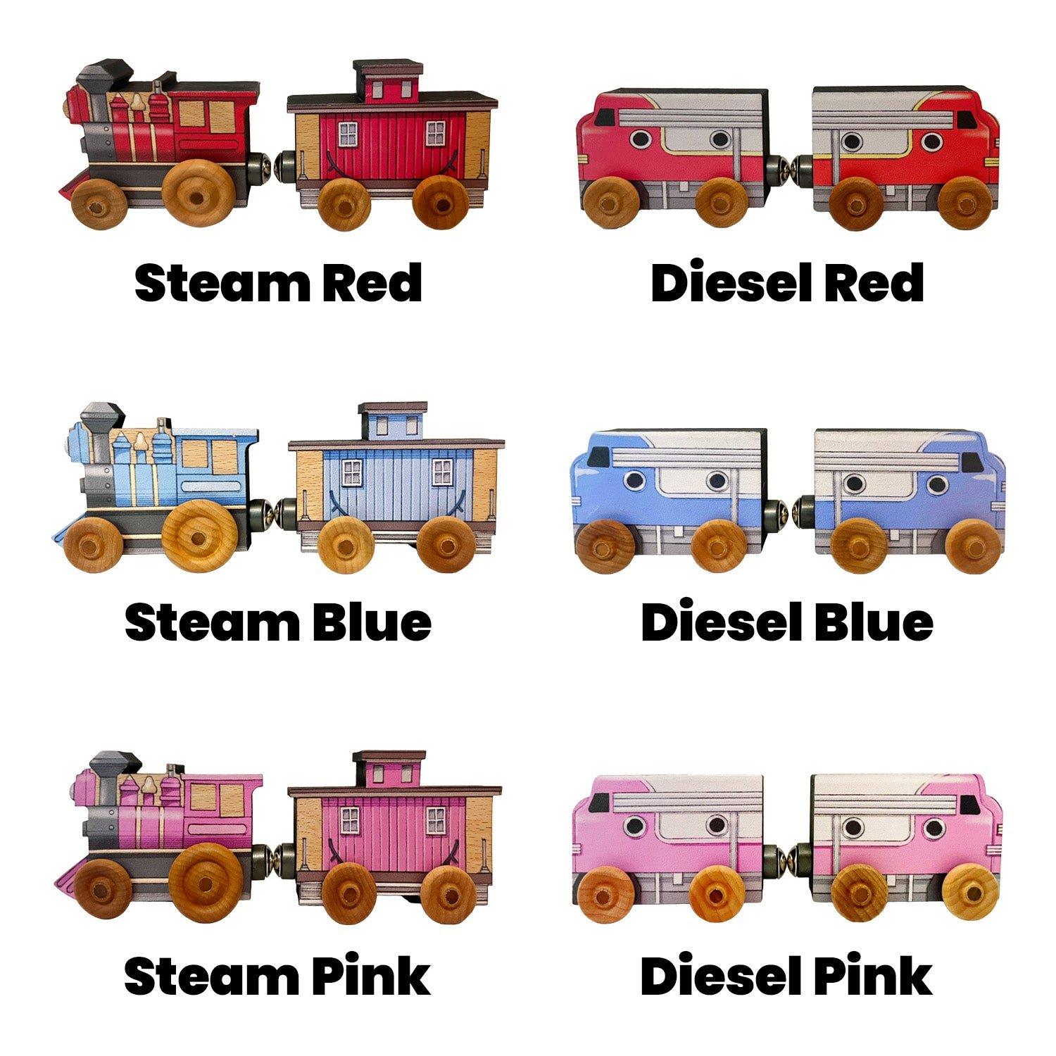 ABCs Magnetic Letter Train Express with Organic Cotton Bag image number 1