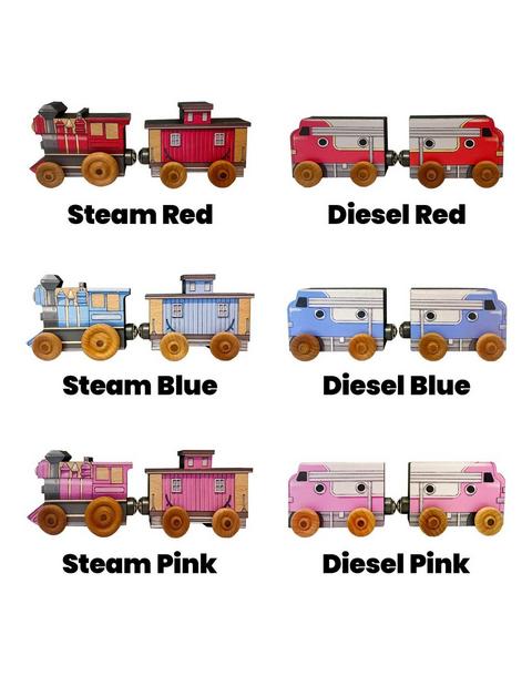 ABCs Magnetic Letter Train Express with Organic Cotton Bag
