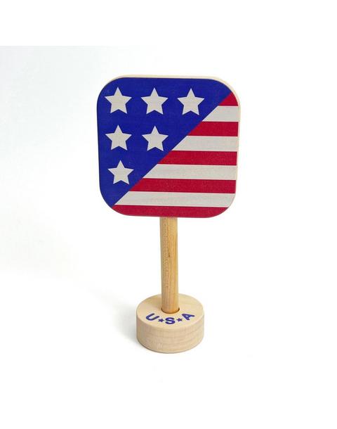 Grasp & Giggle Flag Rattle
