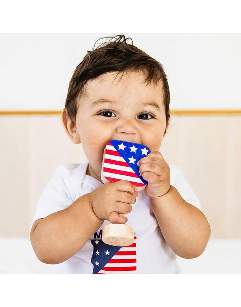 Grasp & Giggle Flag Rattle