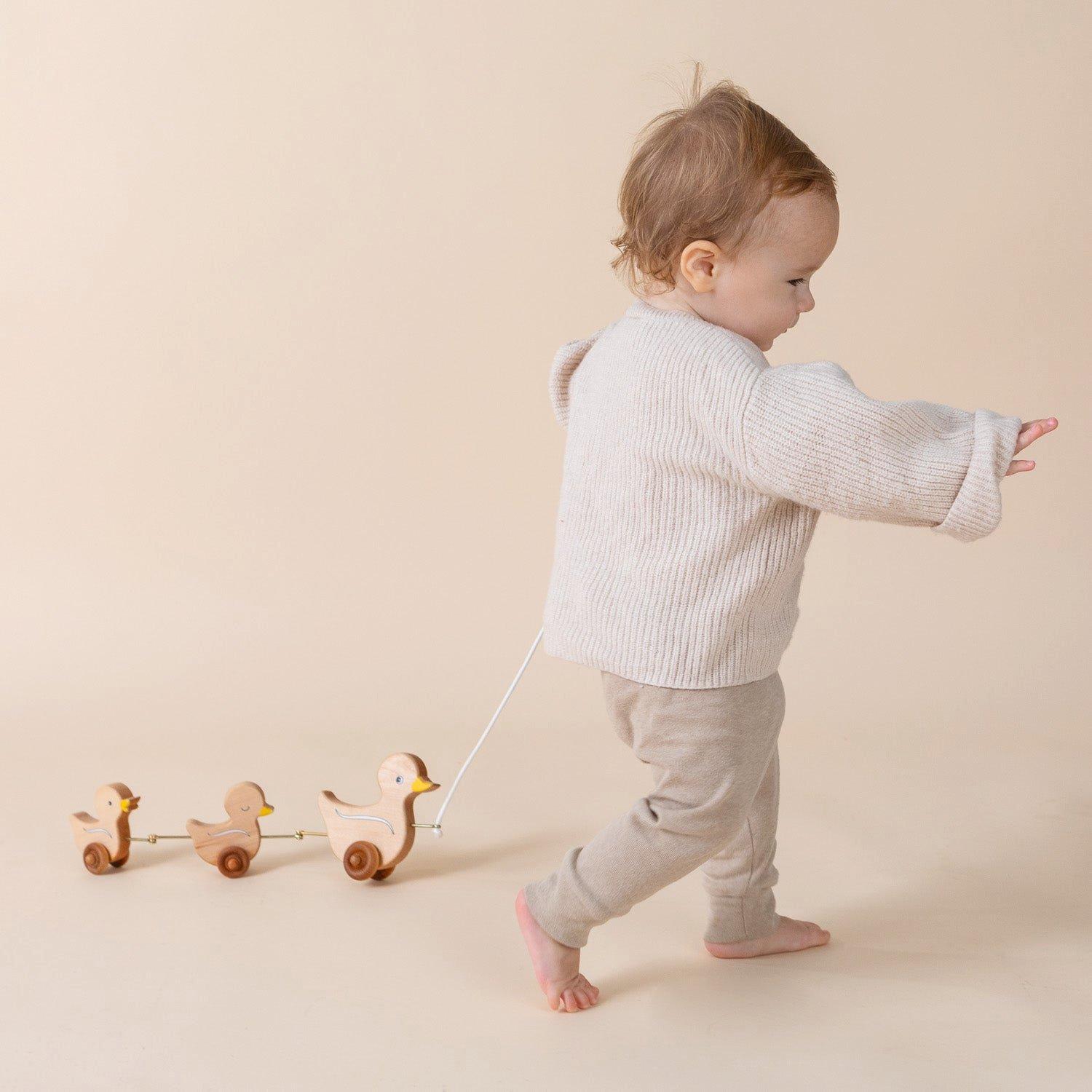 Pull Toy - The 3 Ducks image number 1