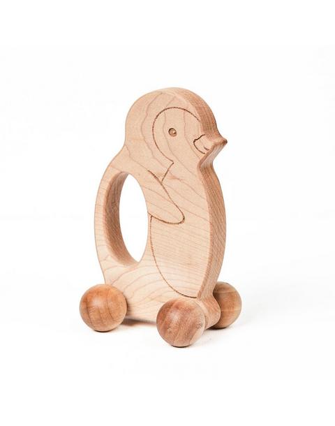 Easy Grasp Penguin Push Toy
