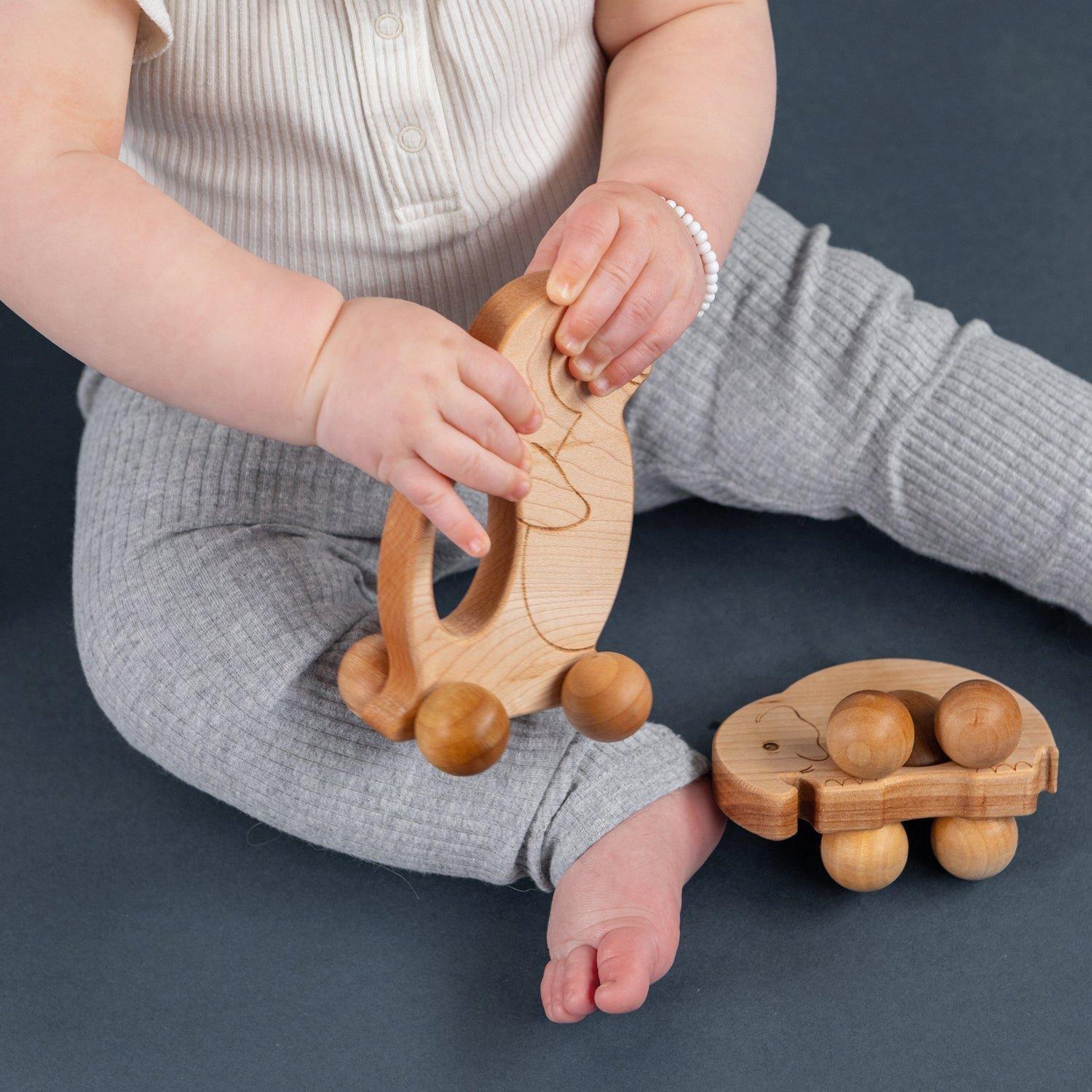 Roly Poly Elephant Push Toy image number 4