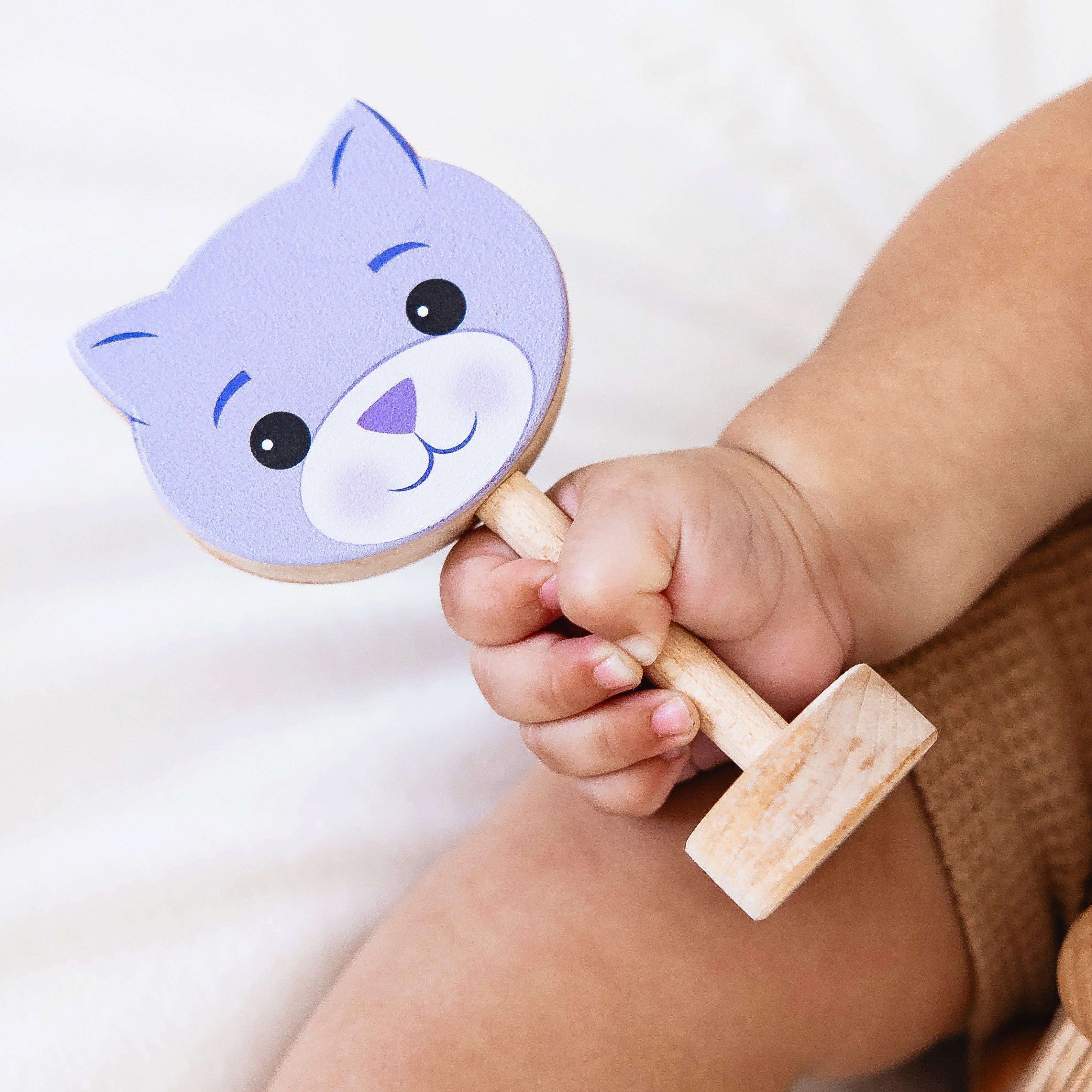 Grasp & Giggle Cat Rattle image number 3