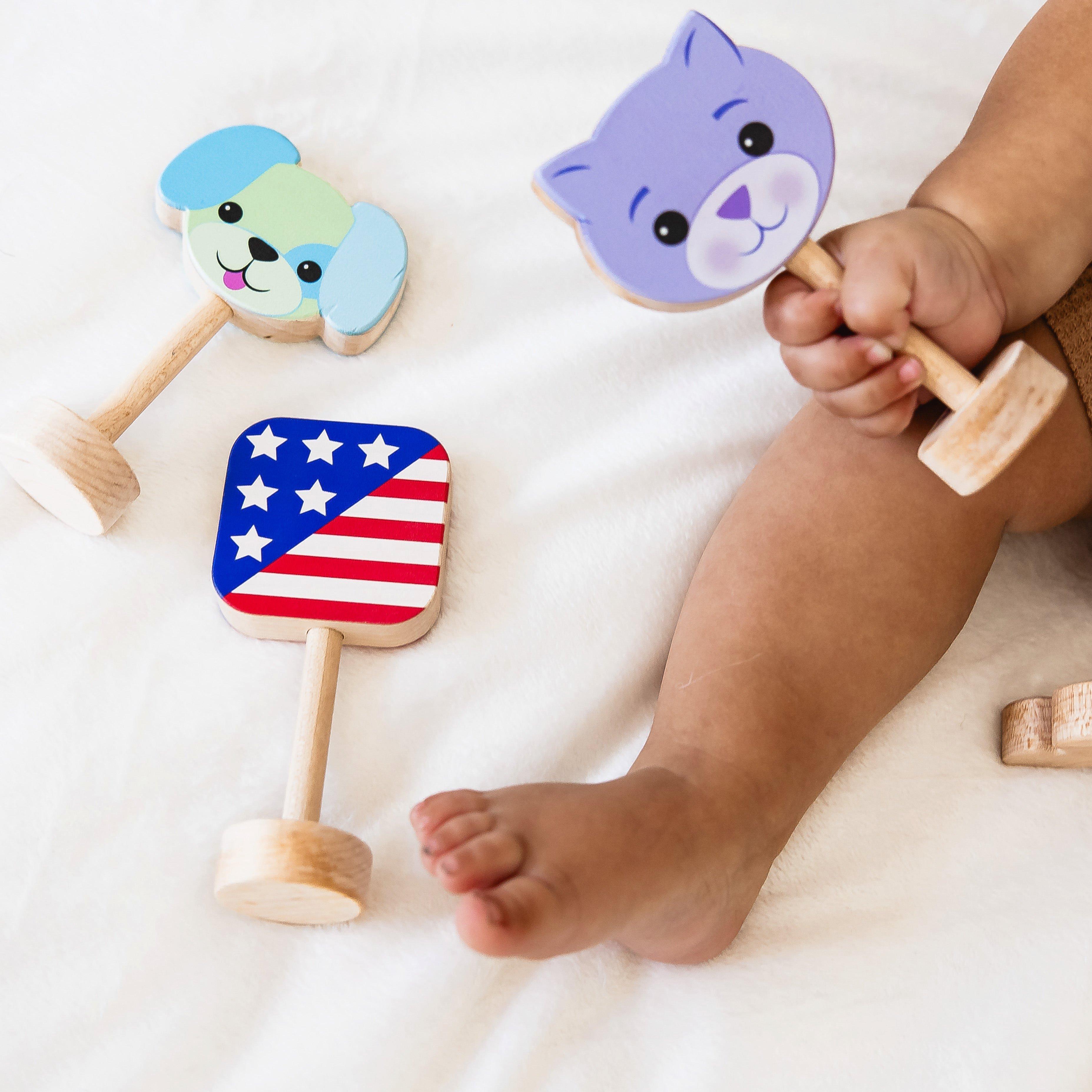 Grasp & Giggle Cat Rattle image number 4