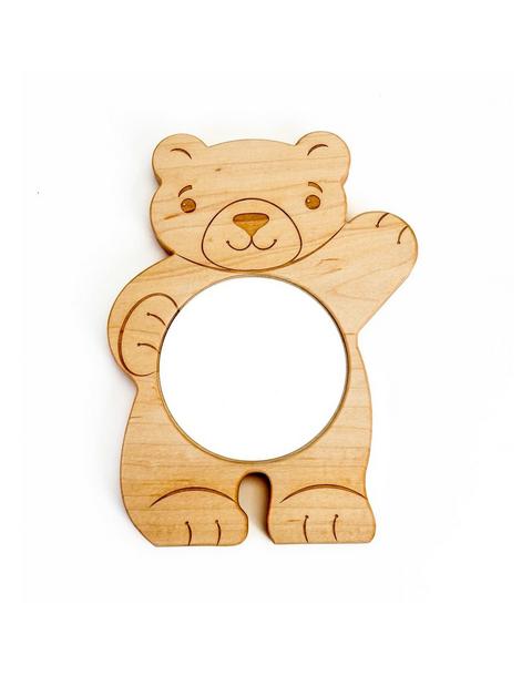 Look at ME! Little Explorers Baby's First Mirror - Friendly Bear