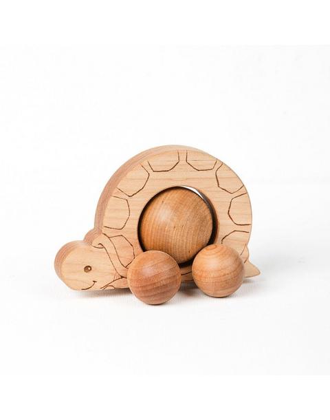 Roly Poly Turtle Push Toy