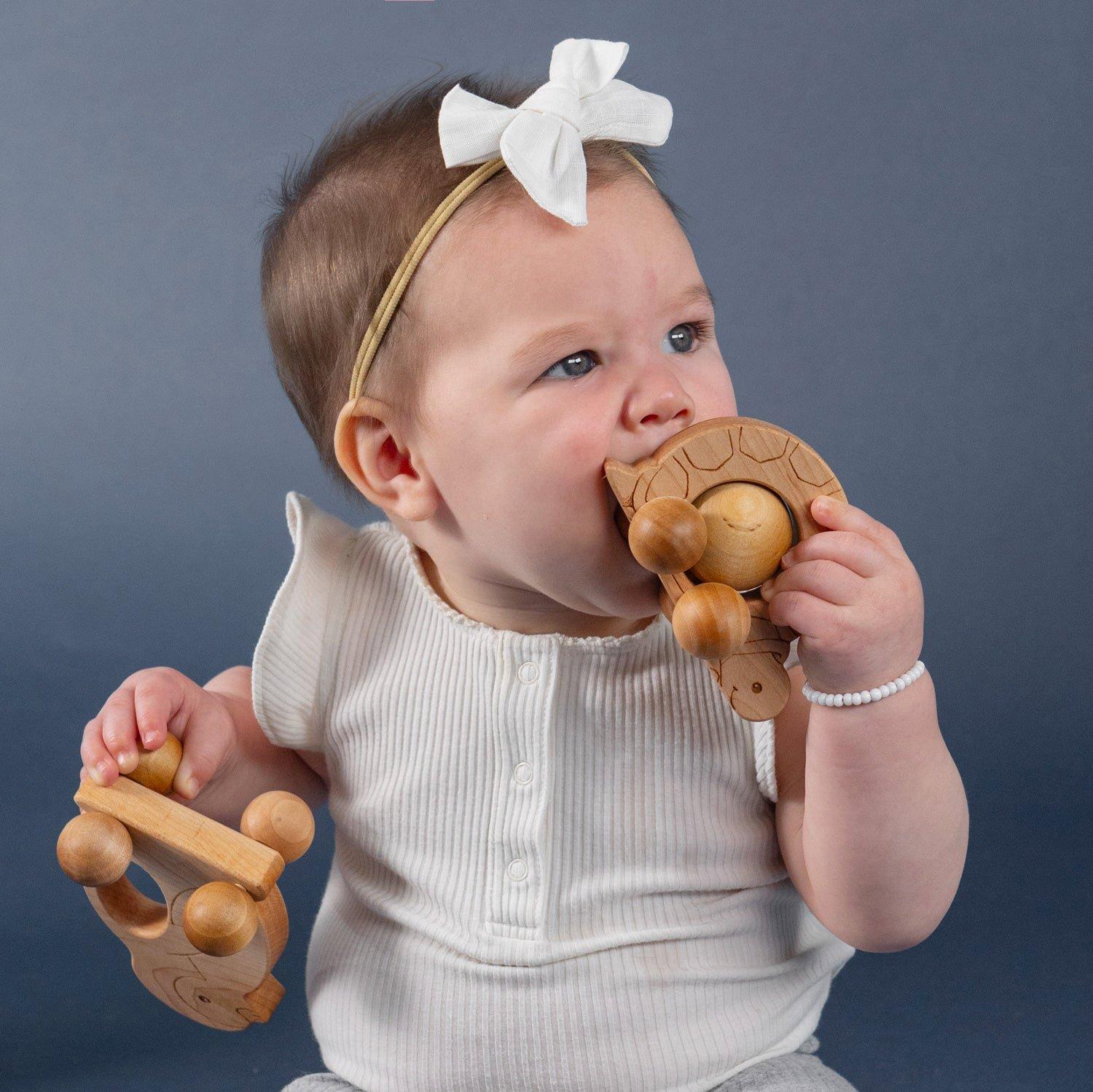 Roly Poly Turtle Push Toy image number 3