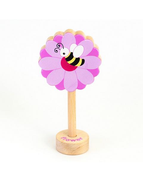 Grasp & Giggle Flower Rattle