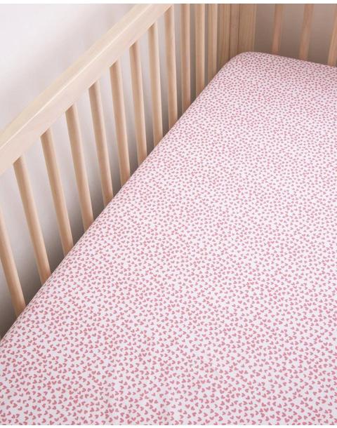 Crib Sheet in Sweethearts