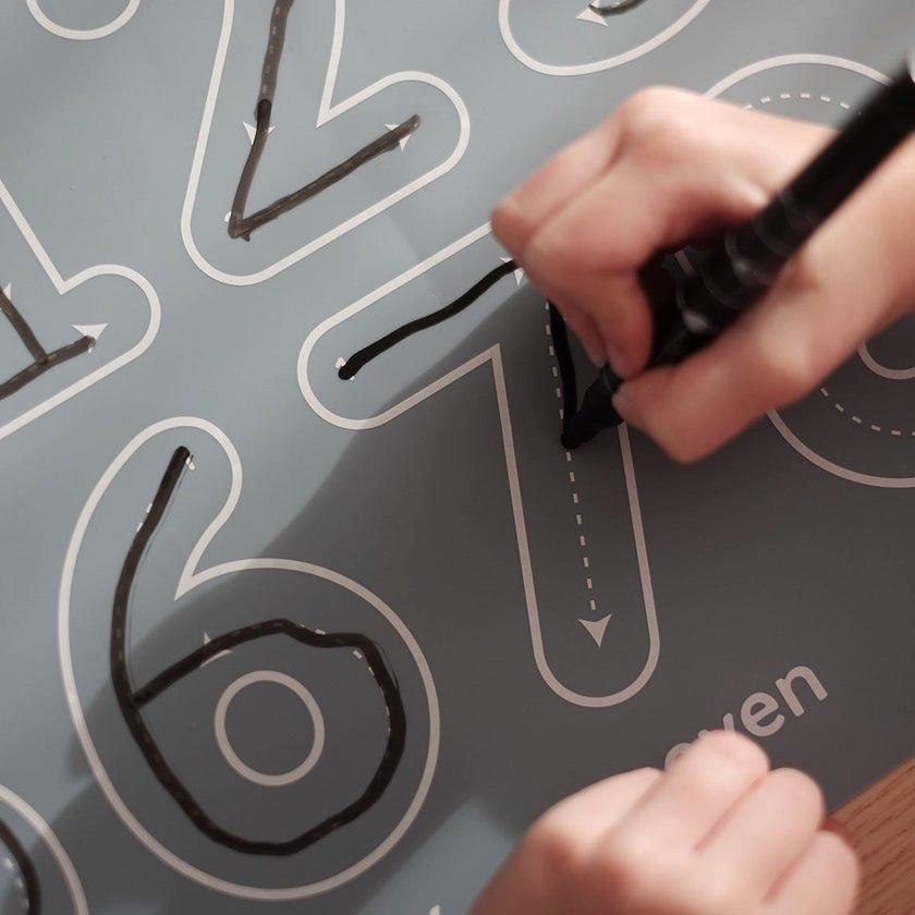 Reusable Numbers Coloring Mat image number 2