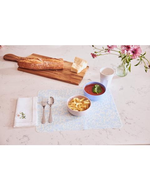 2 Placemats | Blue Toile | by robynblair x Recette
