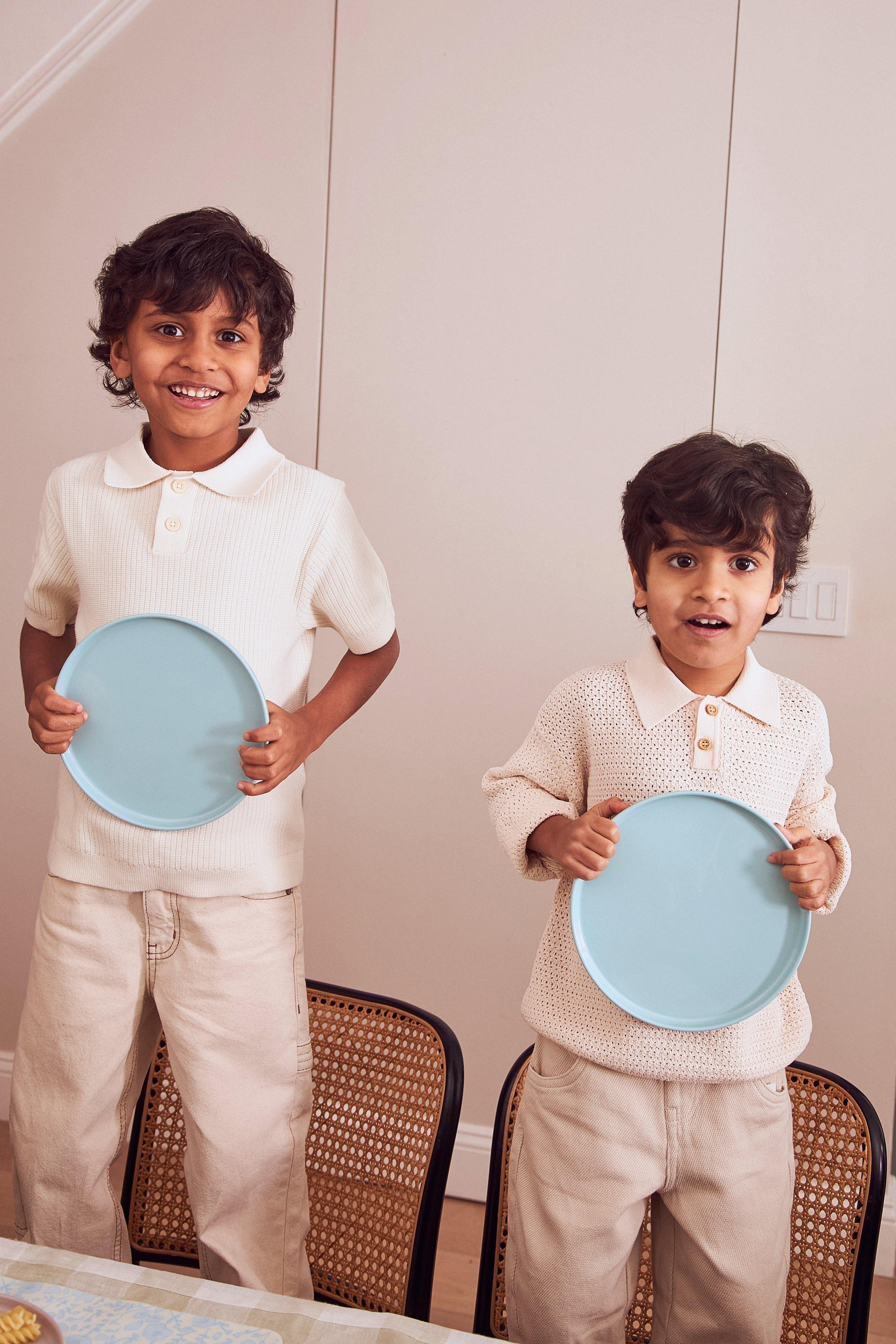 4 Plate Set | Seafoam image number 3