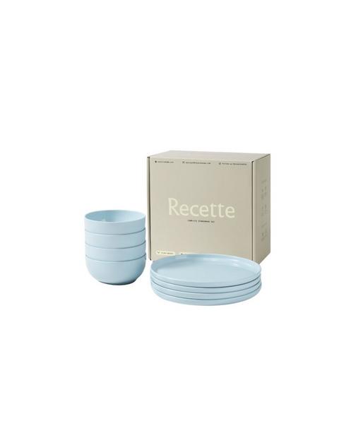 Plate and Bowl Set | Seafoam