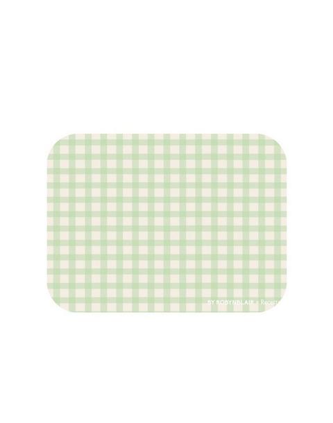 2 Placemats | Green Gingham | by robynblair x Recette