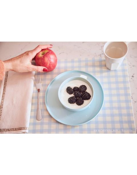 2 Placemats | Blue Gingham | by robynblair x Recette