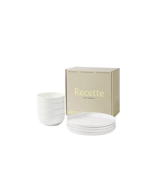 Plate and Bowl Set | Ivory