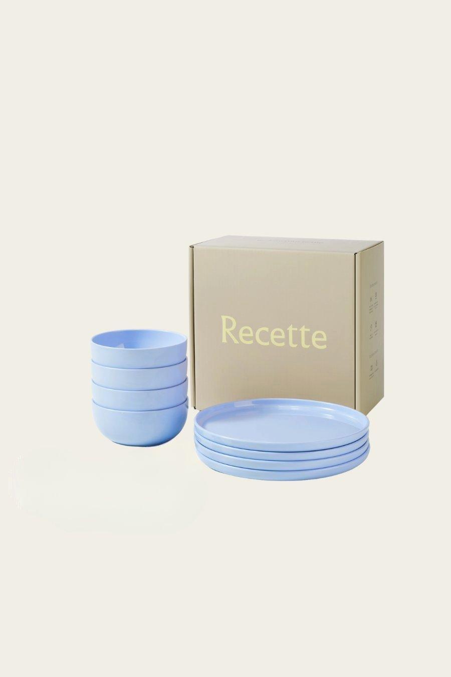 Plate and Bowl Set | Blue image number 2