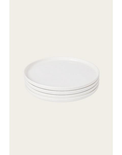 4 Plate Set | Ivory