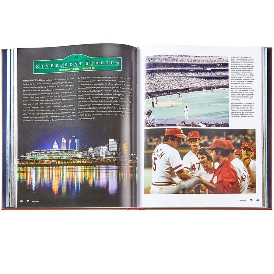 Ballparks, Past & Present Leather Bound Edition image number 3