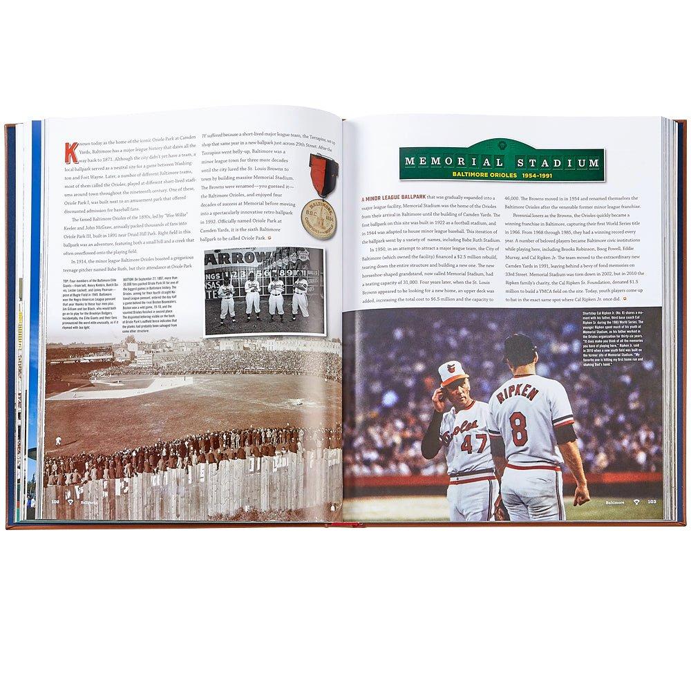 Ballparks, Past & Present Leather Bound Edition image number 4