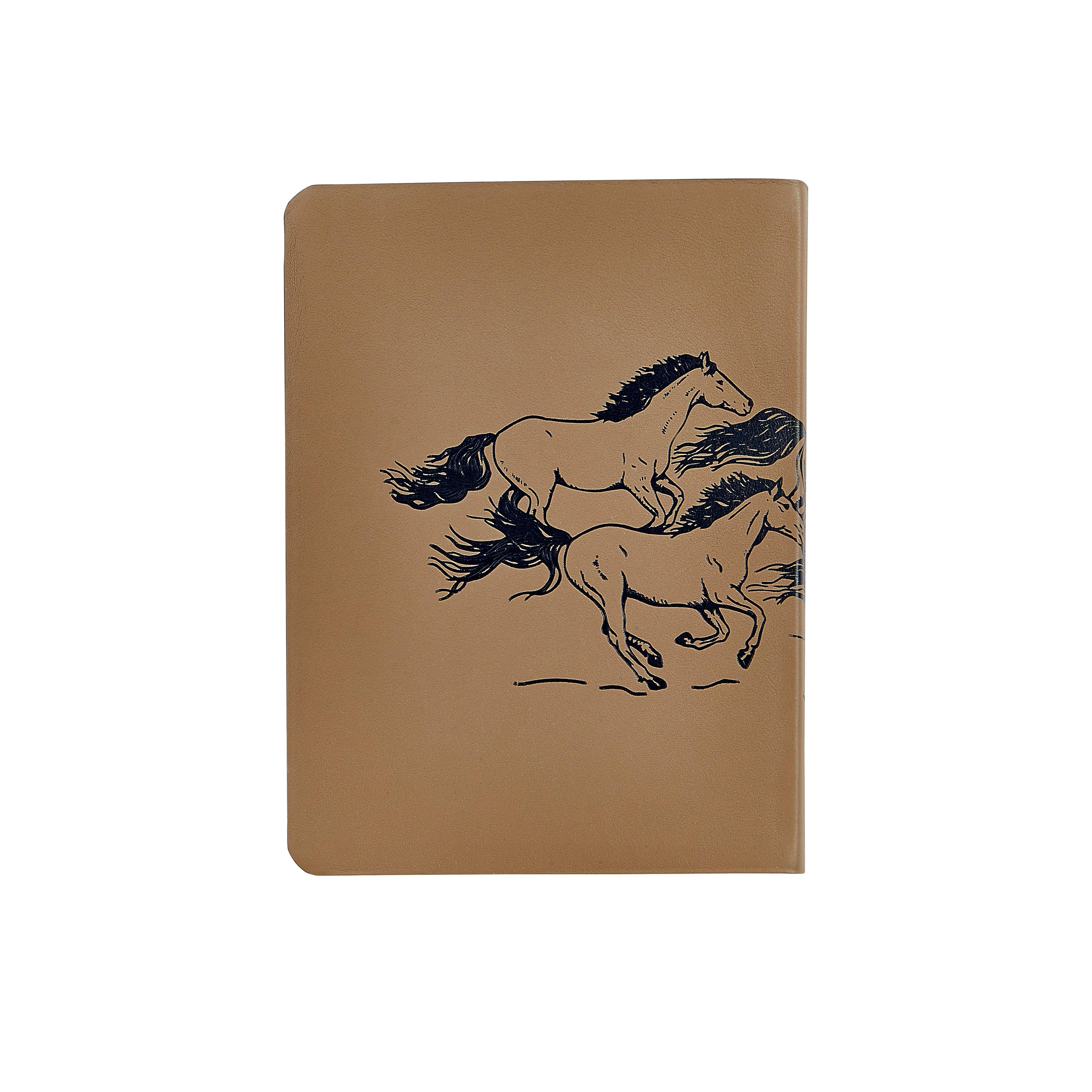 Leather Running Horses Journal image number 2